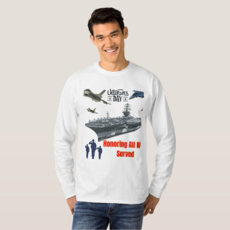 Weiße Militärmacht würdigen T-Shirt