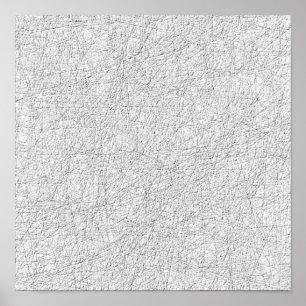 Weiße Moderne Kunst Poster