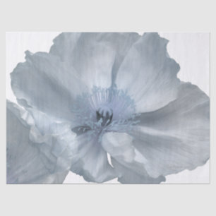 Weiße Mohnblumen-Seidenpapier Seidenpapier