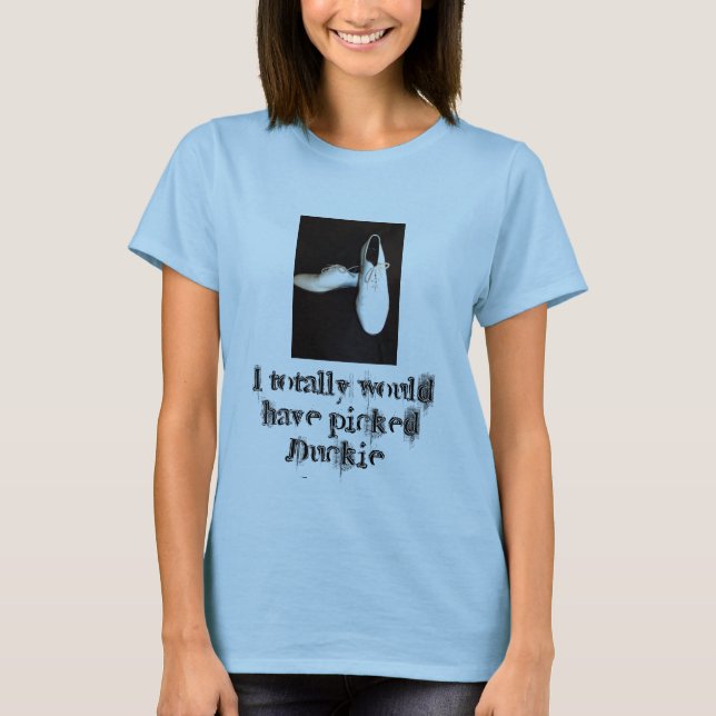 weiße Müßiggänger, würde ich total Duckie T-Shirt (Vorderseite)