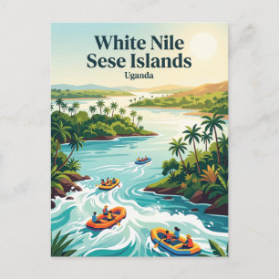 Weiße Nil Sese-Inseln Uganda Postkarte