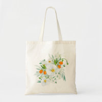 Weiße Orchideen und Kumquats Bouquet