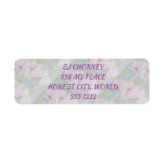 WEISSE ORCHIDEN (Vorne)