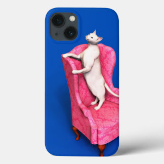 Weiße Oriental Katze Case-Mate iPhone-Hülle iPhone Hülle