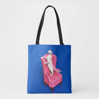 Weiße Orientalisch-Katze