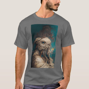 Weiße Papagei T-Shirt