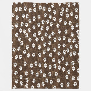 WEISSE PAWS FLEECEDECKE