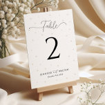 Weiße Perlen Hochzeitstil-Tischnummer Tischnummer<br><div class="desc">Verbessern Sie Ihre Empfang-Tische mit unseren White Pearls Wedding Tischnummern. Mit eleganten Perlenbildern und einem schicken,  minimalistischen Design fügen diese Tischnummern Ihrer Hochzeitsdekoration eine Touch Raffinesse hinzu,  sodass jeder Tisch mit zeitloser Eleganz gekennzeichnet ist.</div>