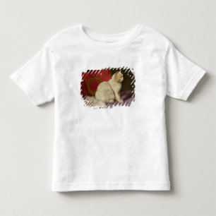 Weiße persische Katze Kleinkind T-shirt