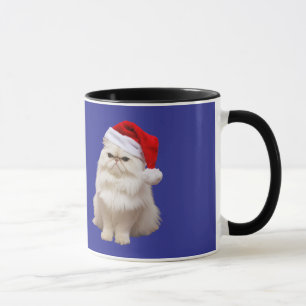 Weiße persische Weihnachtstasse Tasse