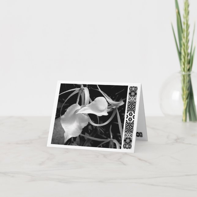 Weiße Pfeile Karte (Vorderseite)