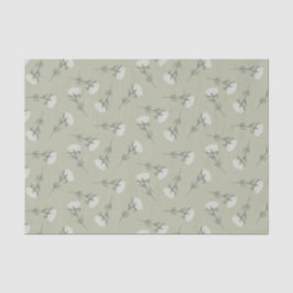 Weiße Pfirsiche Seidenpapier