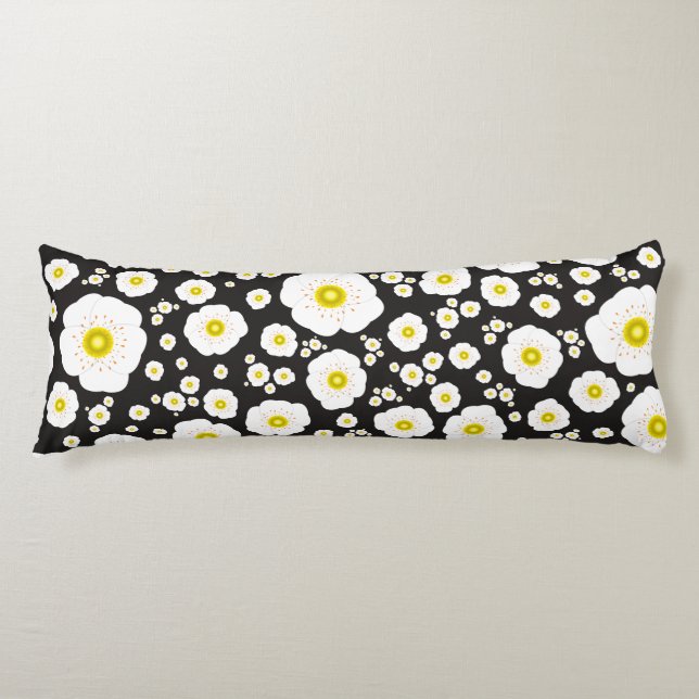 Weiße Pflaume Seitenschläferkissen (Vorderseite)