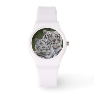 Weiße Phase, Bengal Tiger, Tigris Armbanduhr