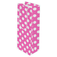 Weiße Polka-Punkte auf rosa