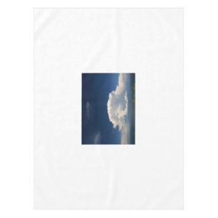 Weiße Puffy-Wolke              Tischdecke