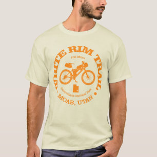 Weiße Radstrecke T-Shirt