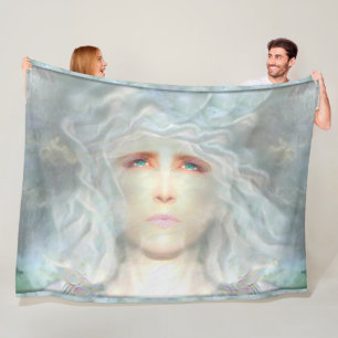 Weiße Renaissance Fleece Blanket