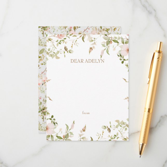 Weiße Rose Kapselhinweis Karte (Vorderseite/Rückseite Beispiel)