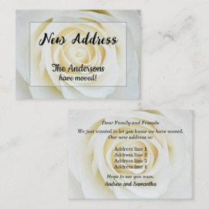 Weiße Rose Neue Adresse Ankündigung