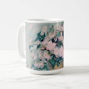 Weiße Rosen-1890-Vincent van Gogh Kaffeetasse