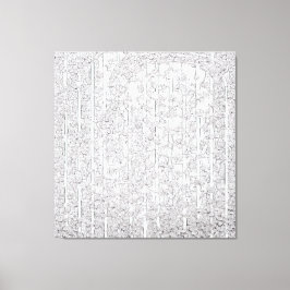 Weiße Rosen E Leinwanddruck