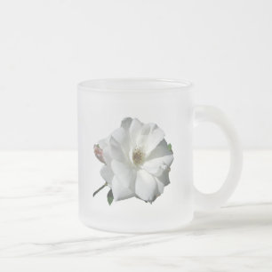 Weiße Rosen Party Dusche Hochzeitsblüten Schicksal Mattglastasse