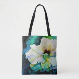 Weiße-Rosen-Tasche