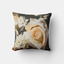 Weiße Rosenblume Florales Design