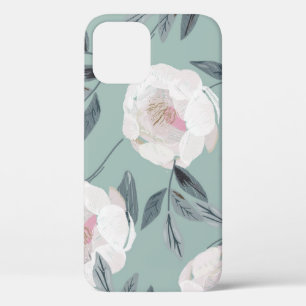 Weiße Rosenspitzen: Blumenstickerei. Case-Mate iPhone Hülle