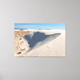 Weiße Sanddünen Leinwanddruck