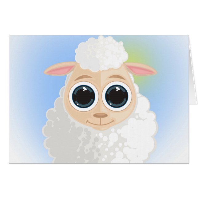 Weiße Schafe (Vorderseite (Horizontal))