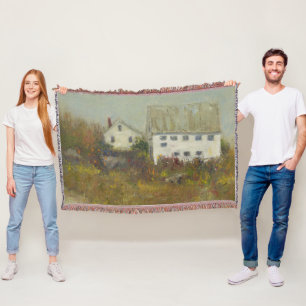 Weiße Scheune Decke