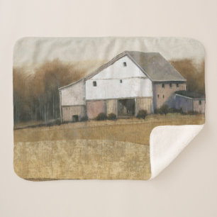 Weiße Scheunen-Ansicht Sherpadecke