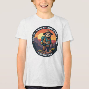 Weiße Schlampe verlangsamen und geniessen Sie das  Tri-Blend Shirt