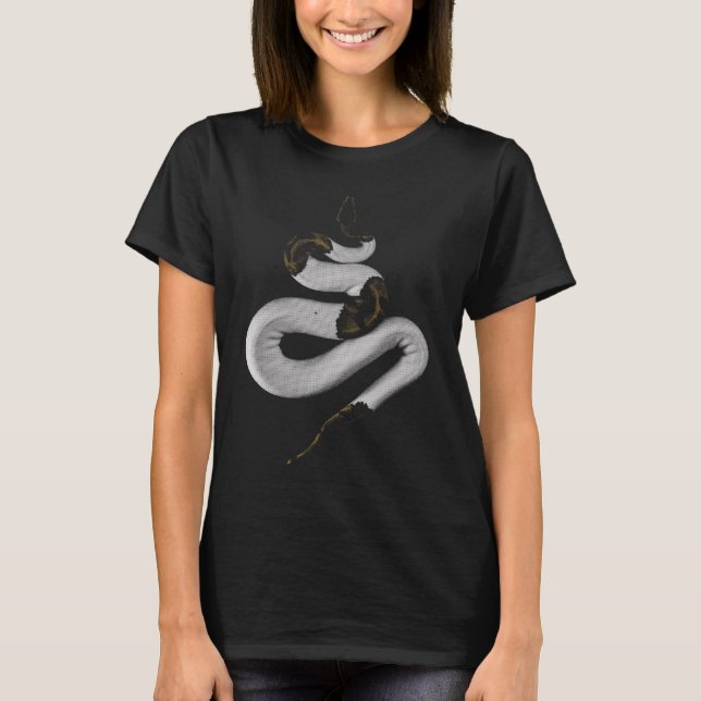 weiße Schlange T-Shirt (Vorderseite)