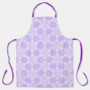 Weiße Schneeflocke Schürze