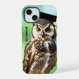 Weiße Schüssel mit Graduierungspauschale iPhone 15 Hülle