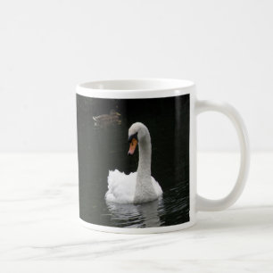 Weiße Schwan Tasse