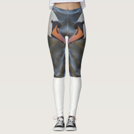 Weiße Schwäne Leggings
