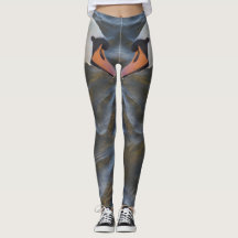 Weiße Schwäne Leggings
