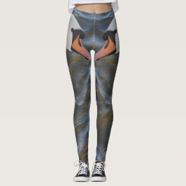 Weiße Schwäne Leggings