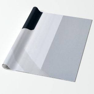 Weiße, schwarze und graue Abbildung Geschenkpapier