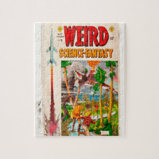 Weiße Science Fiction 1 Puzzle