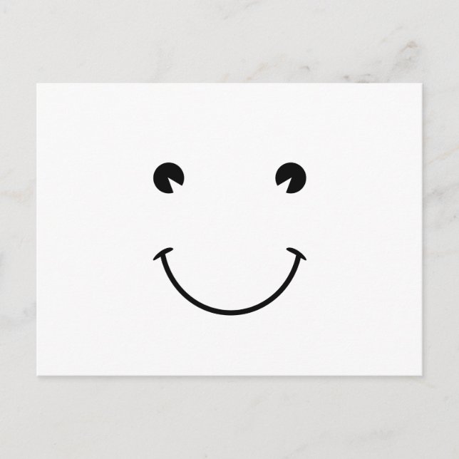 Weiße Seite Postkarte (Vorderseite)