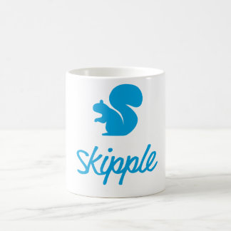 Weiße Skipple Tasse