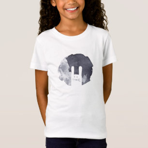 Weiße sonnige Silhouette T-Shirt