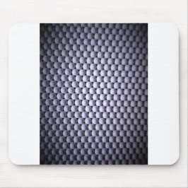 Weiße Sphären Mousepad