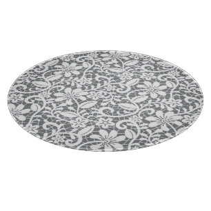 Weiße Spitze 1 Schneidebrett