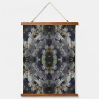 Weiße Spitzen Cap Hydrangea Abstrakt